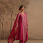 Chanderi Centre Panel Suit