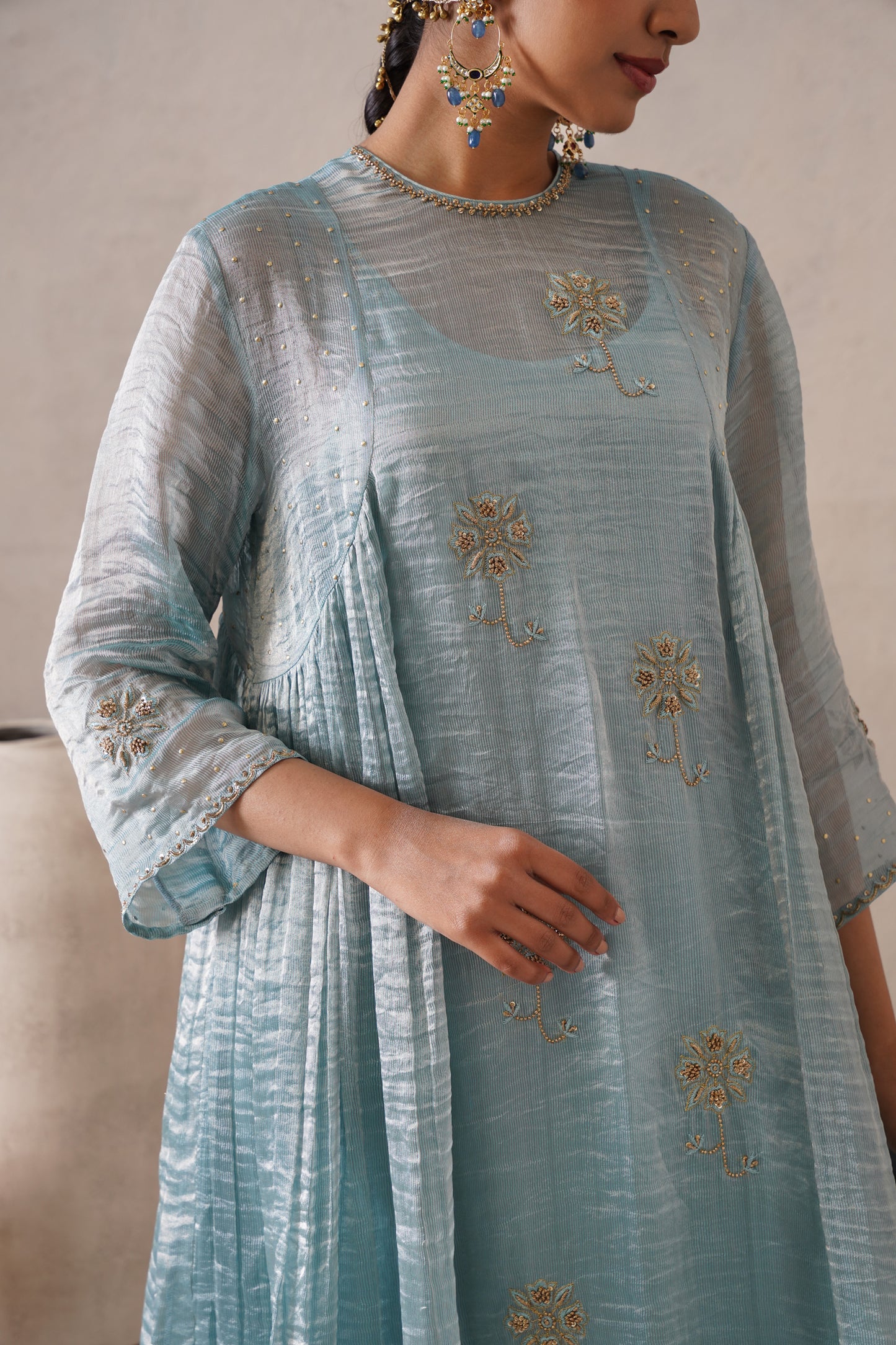 Curve Panel Kurta Set