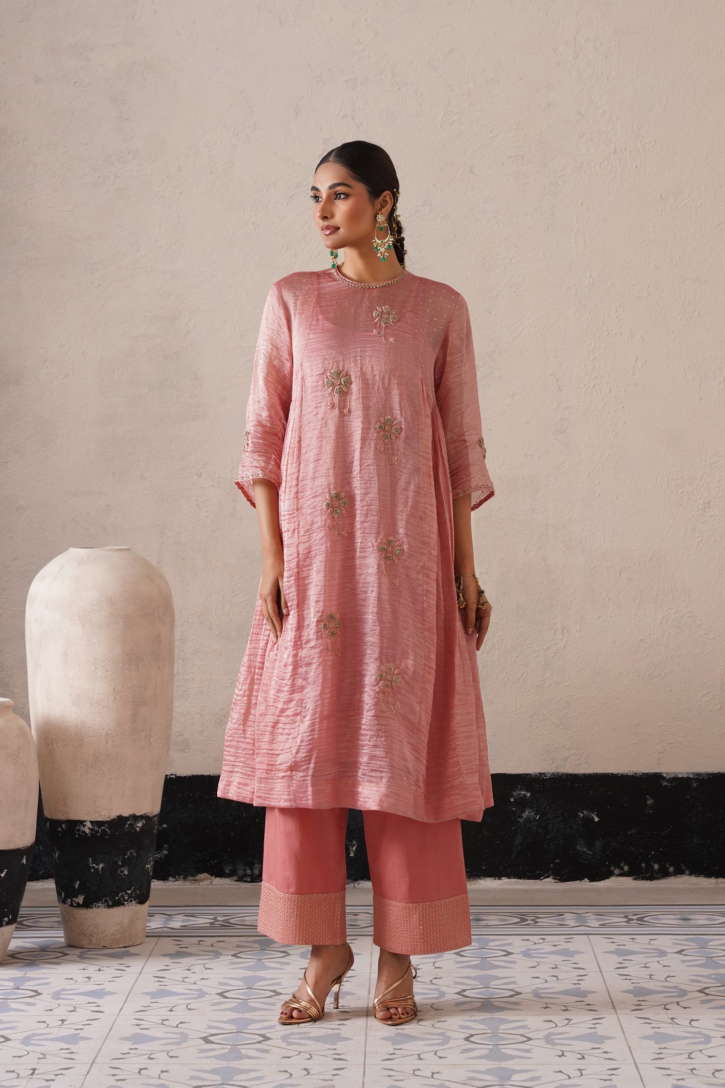 Curve Panel Kurta Set