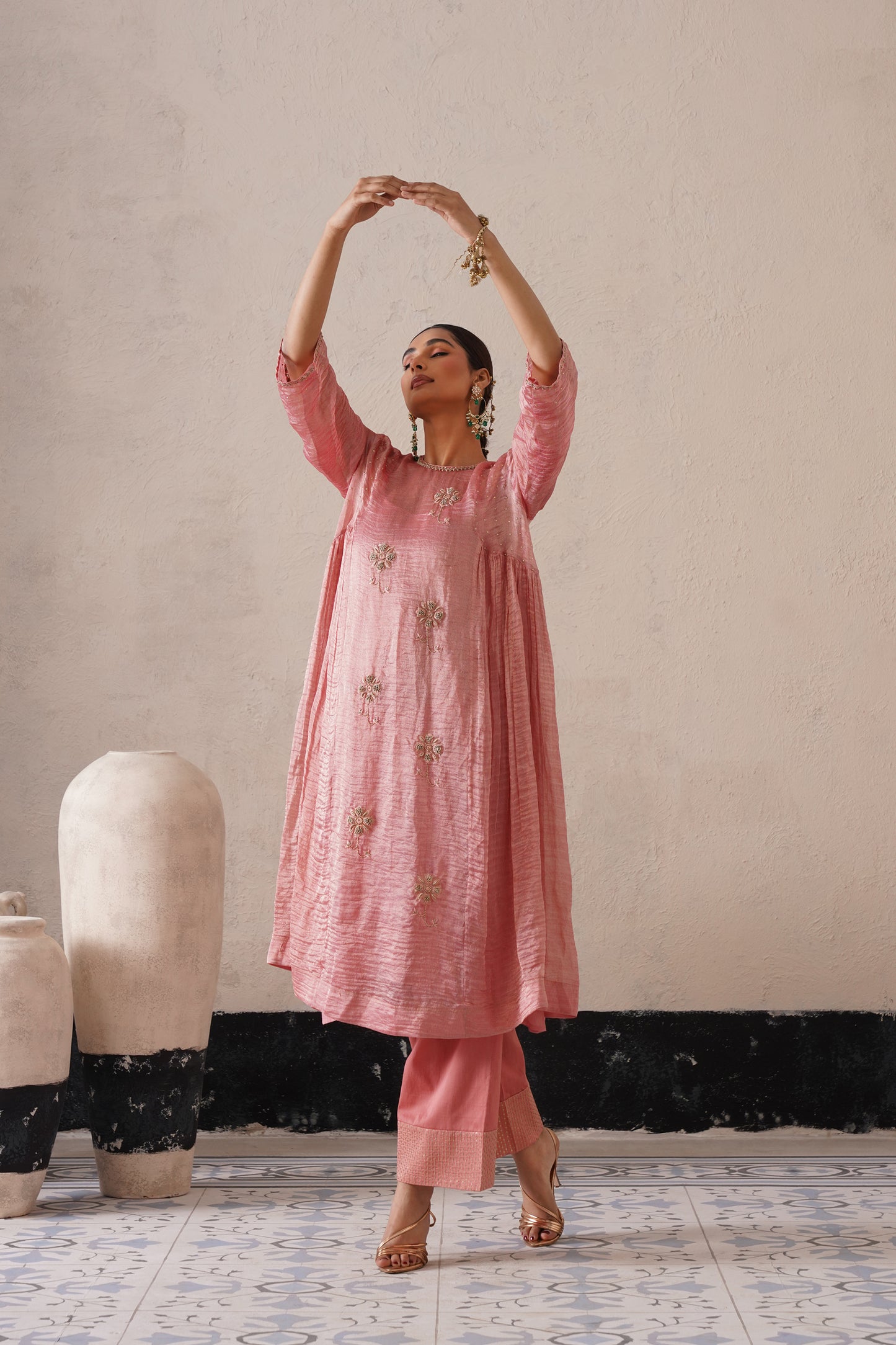 Curve Panel Kurta Set