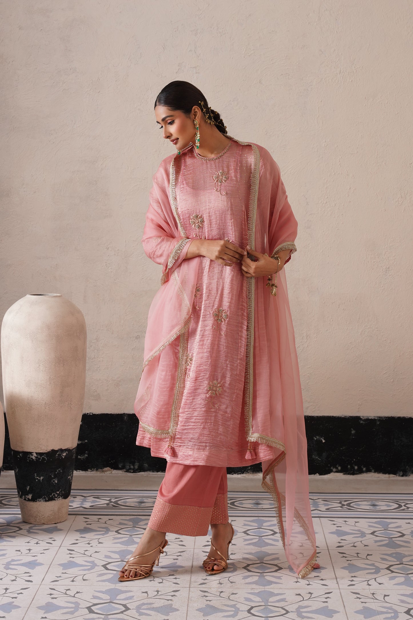 Curve Panel Kurta Set