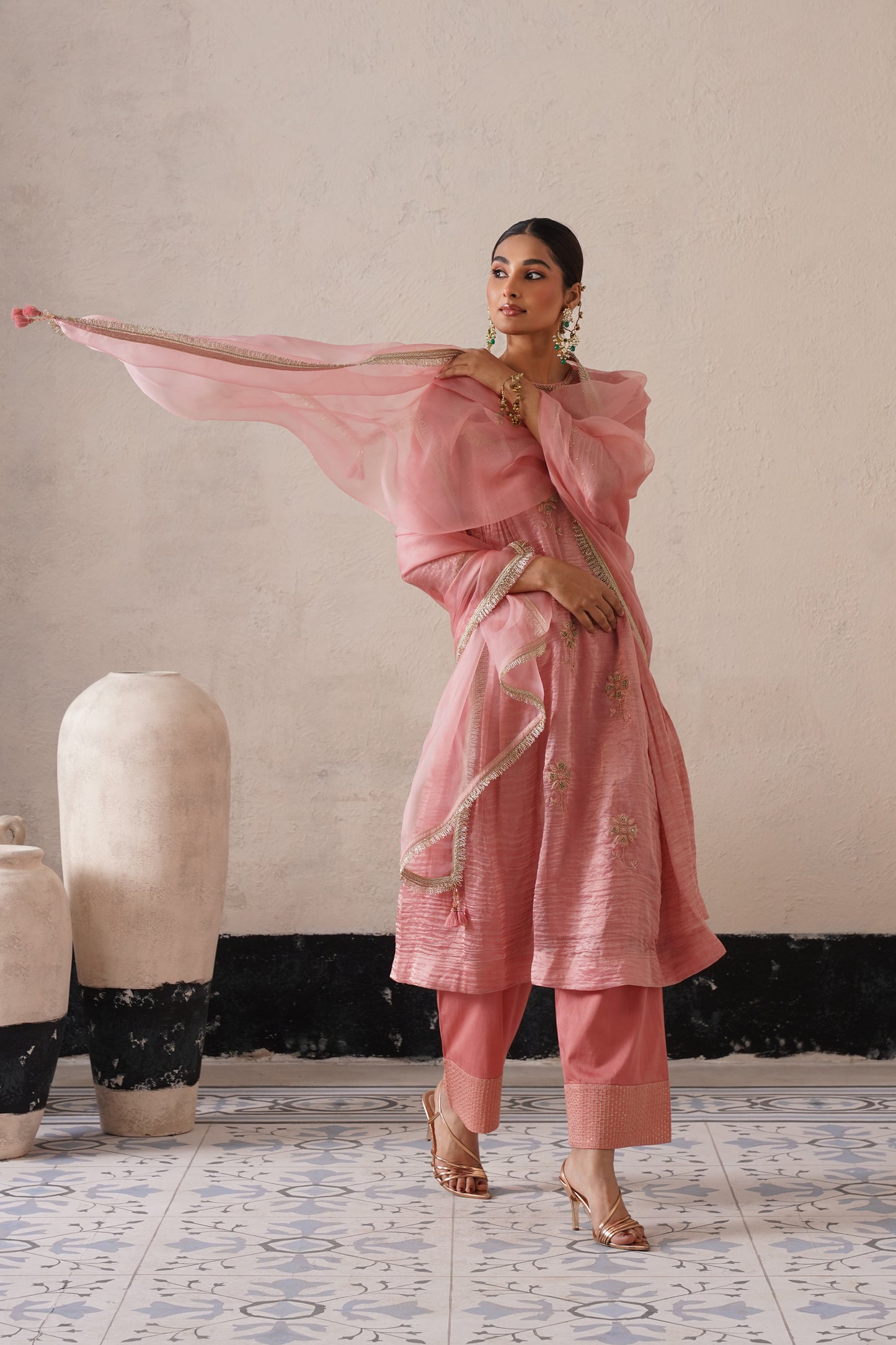 Curve Panel Kurta Set