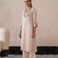 Elysian Ivory Straight Kurta Set