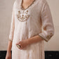 Elysian Ivory Straight Kurta Set