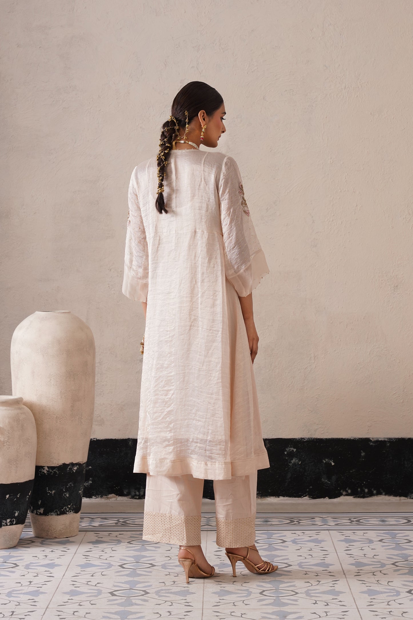 Aafreen Gathered Kurta Set