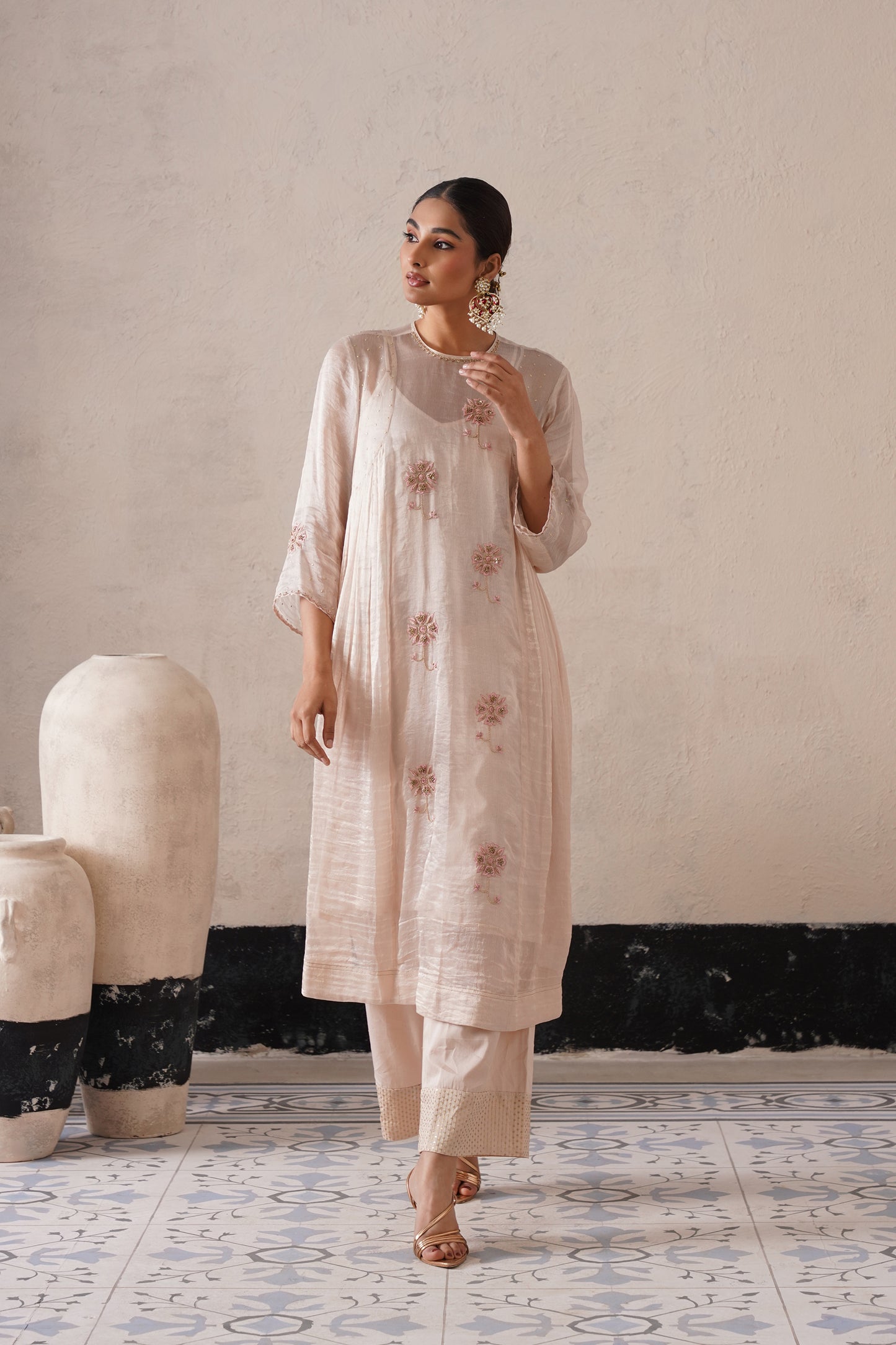 Curve Panel Kurta Set