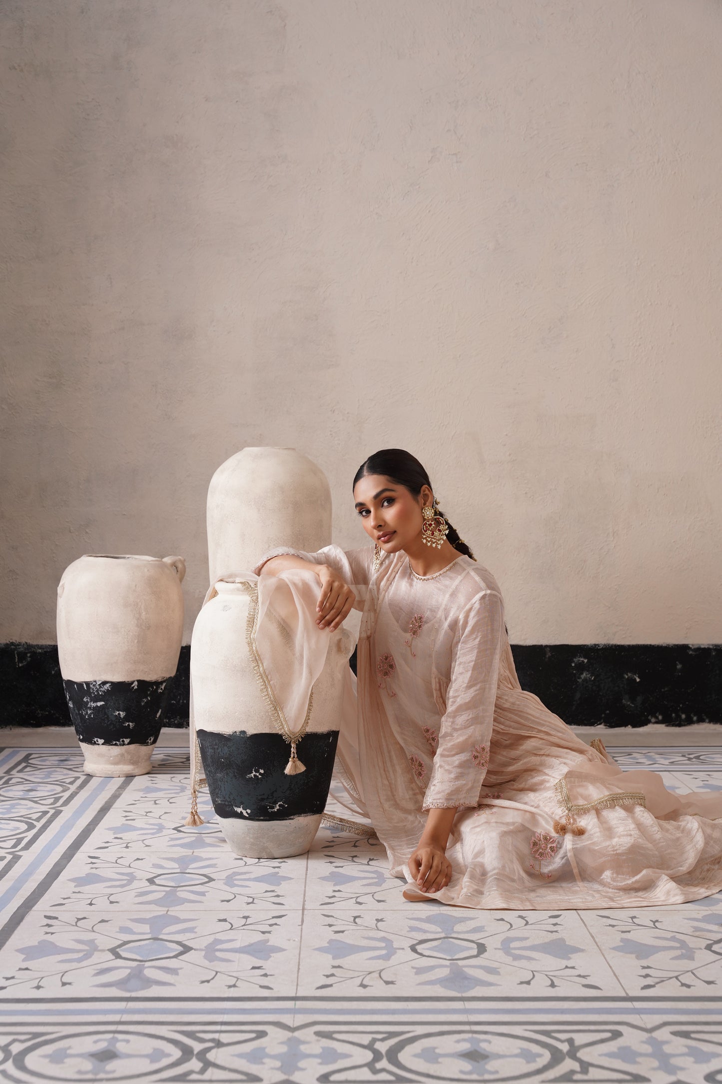 Curve Panel Kurta Set