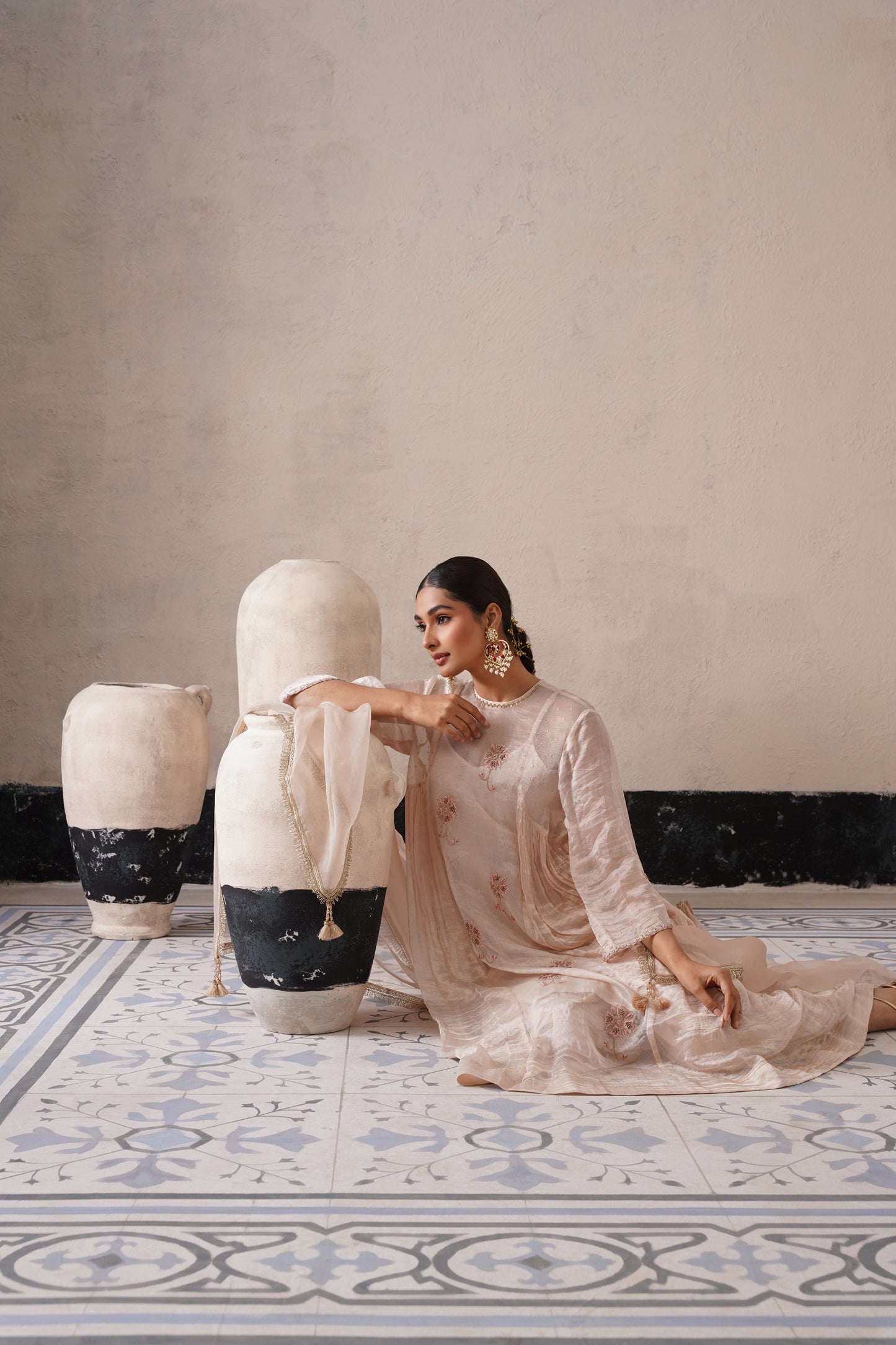 Curve Panel Kurta Set