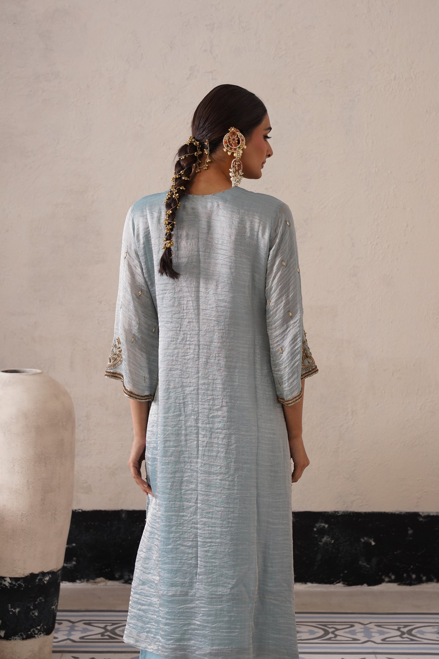 Elysian Ivory Straight Kurta Set