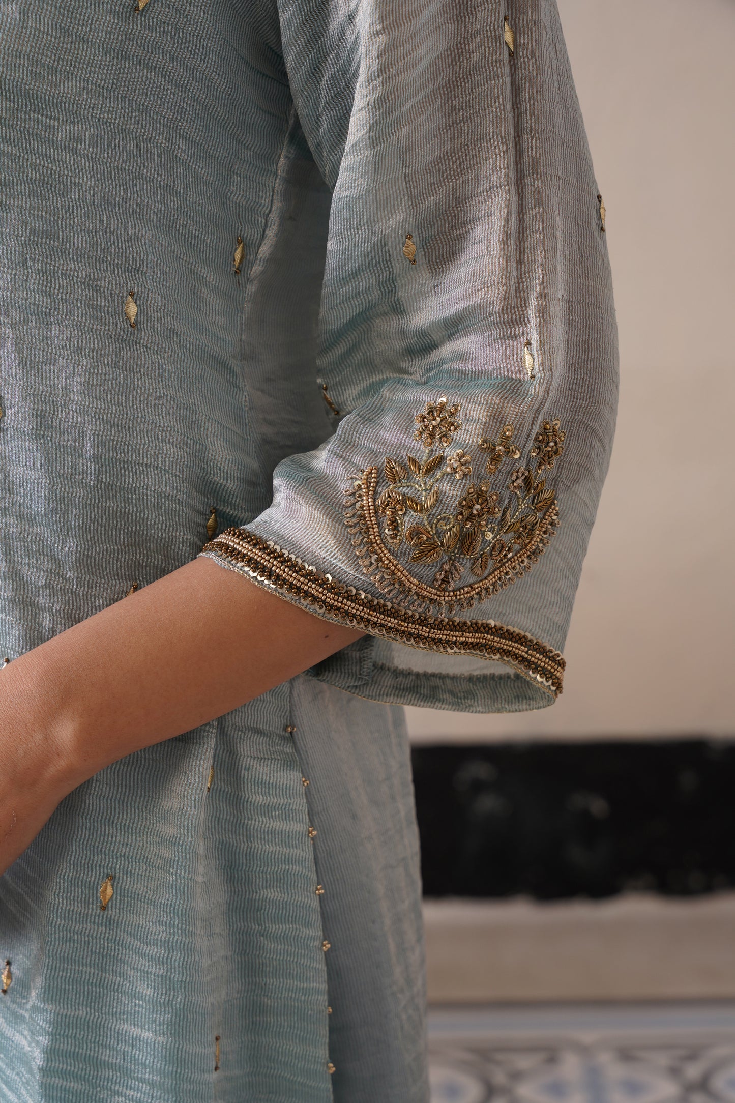 Elysian Ivory Straight Kurta Set