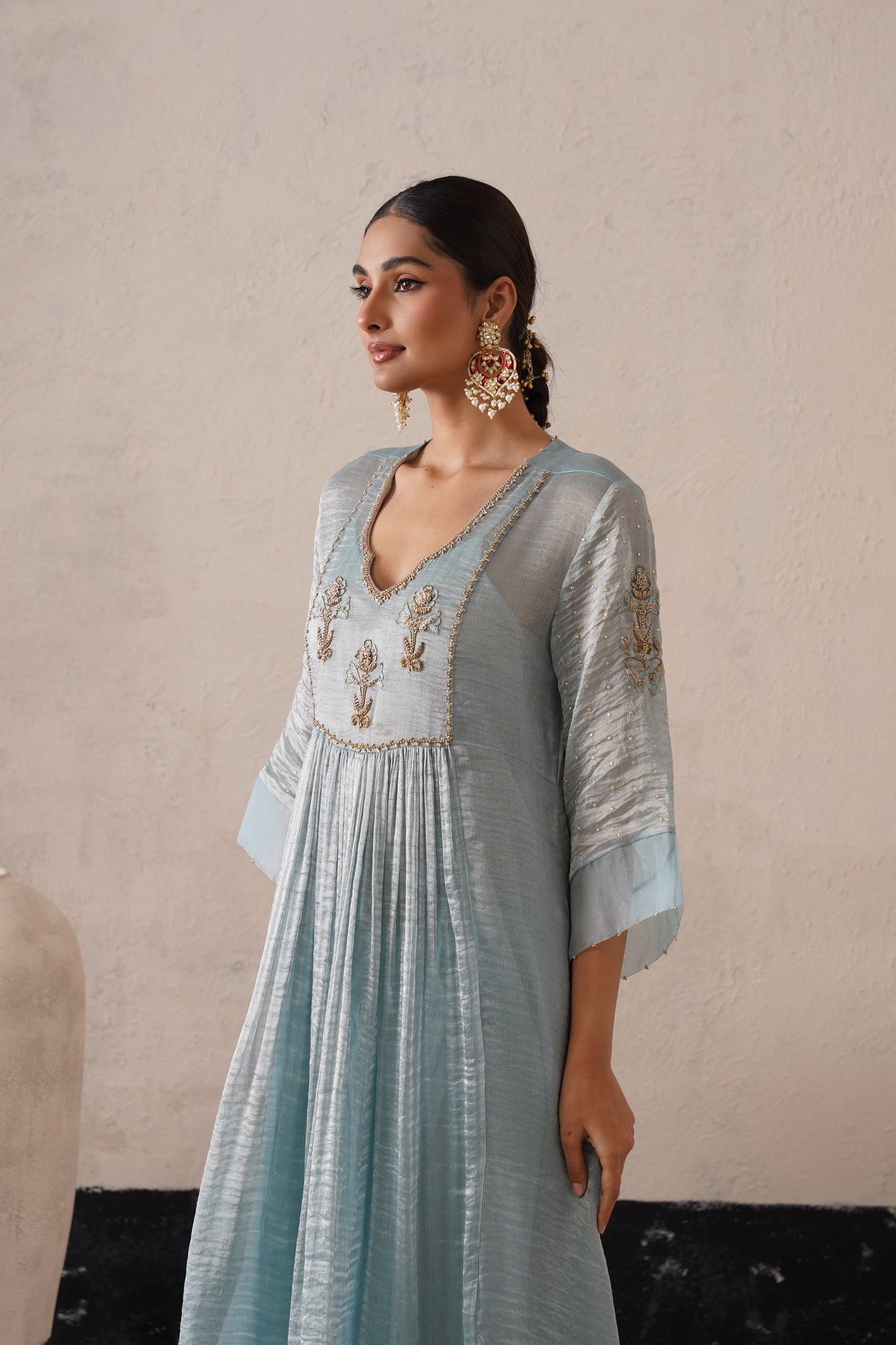 Aafreen Gathered Kurta Set