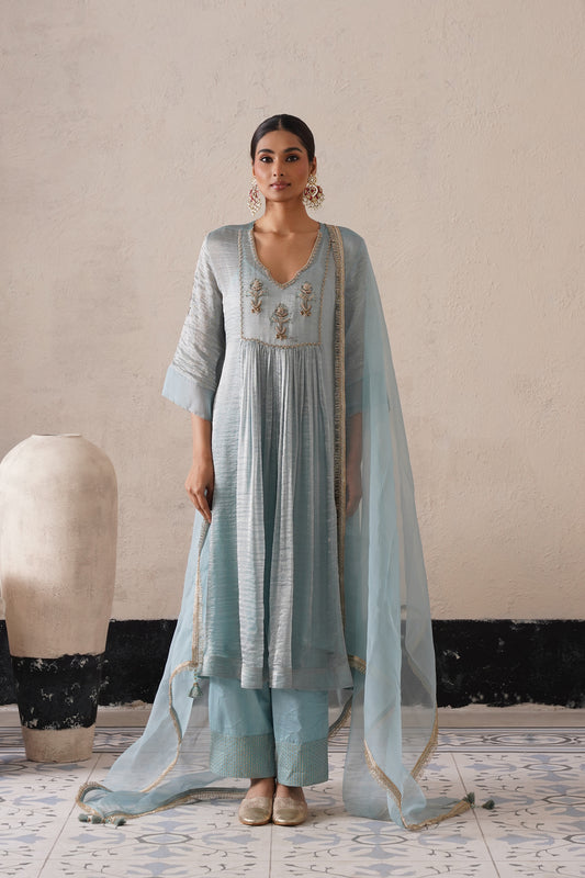 Aafreen Gathered Kurta Set