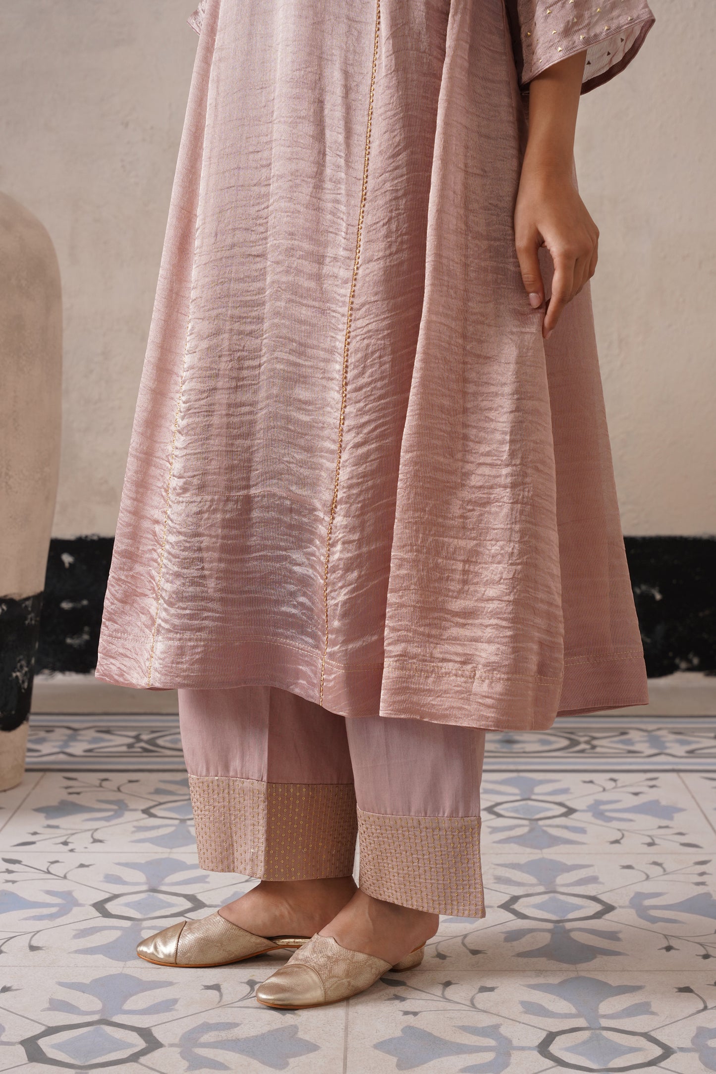 Royal Tissue & Organza Suit Set