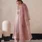 Royal Tissue & Organza Suit Set