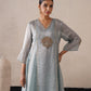 Royal Tissue & Organza Suit Set