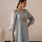 Royal Tissue & Organza Suit Set