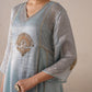 Royal Tissue & Organza Suit Set