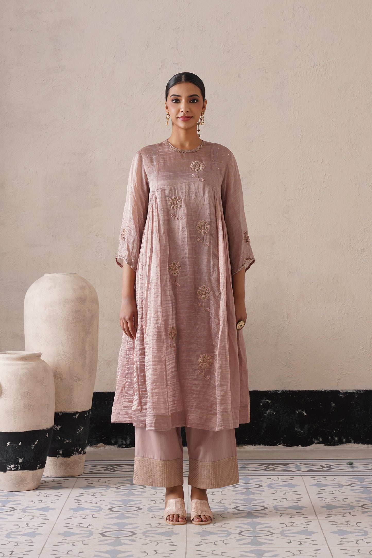 Curve Panel Kurta Set