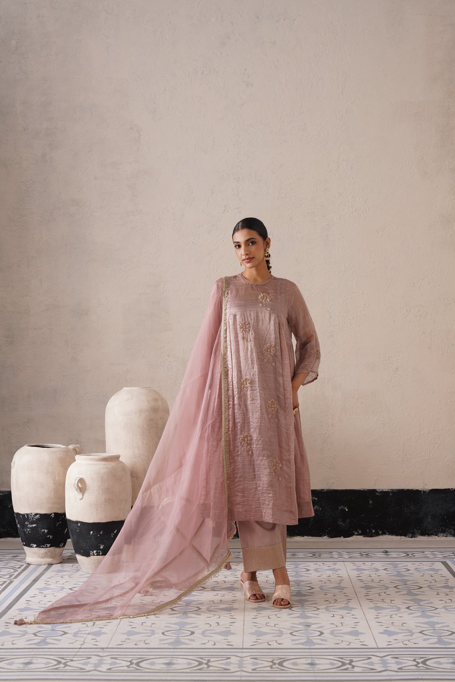 Curve Panel Kurta Set