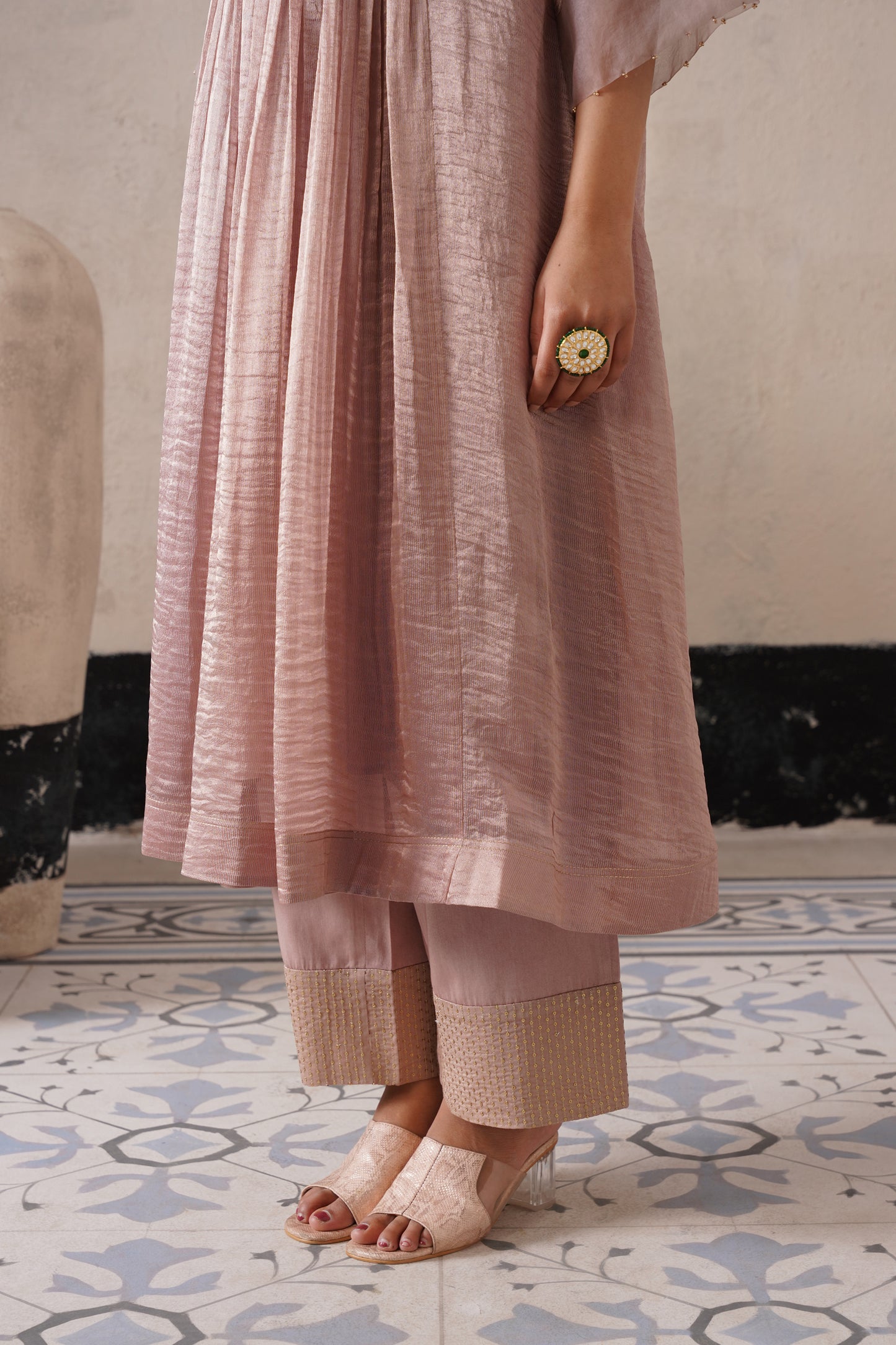 Aafreen Gathered Kurta Set
