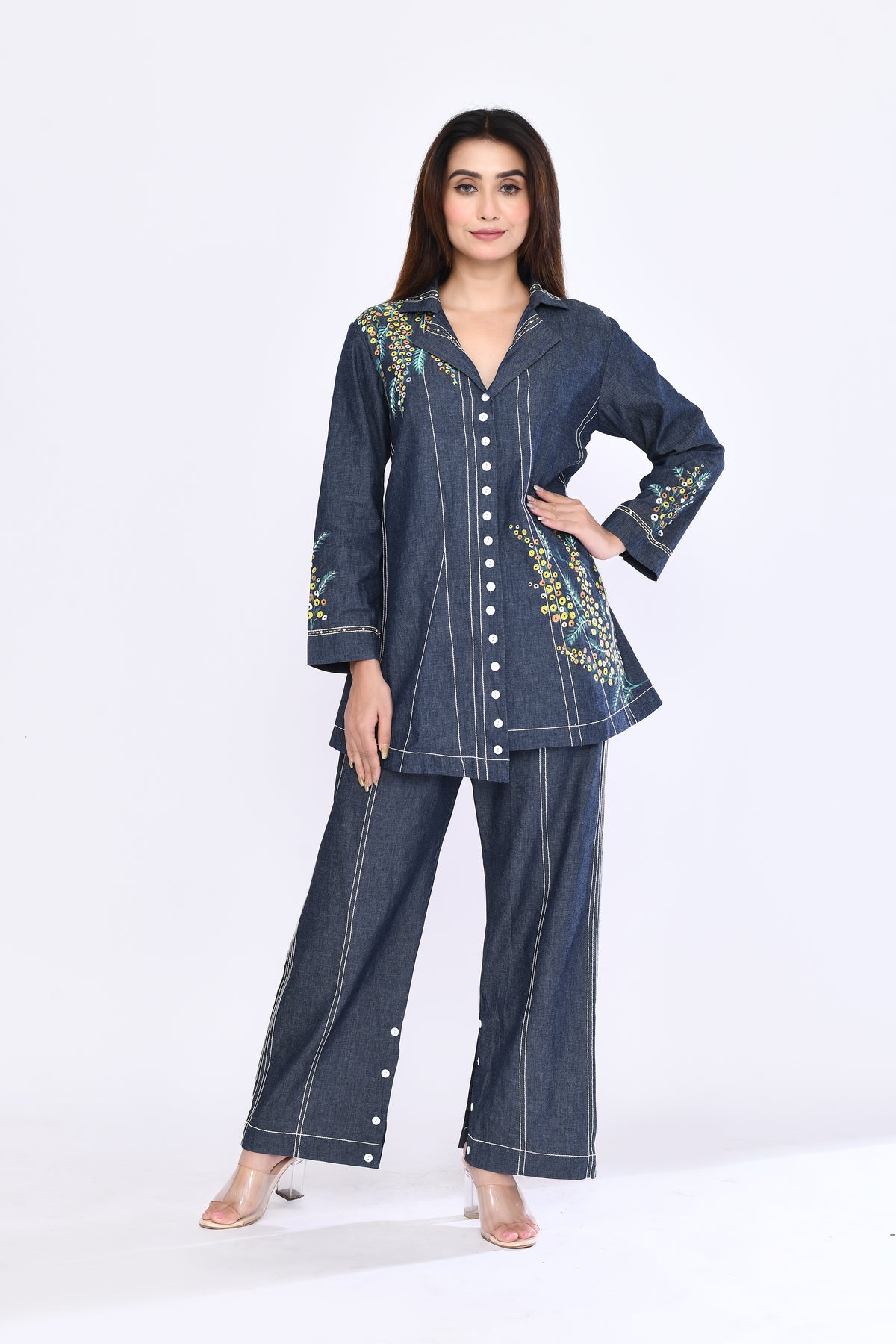 Mimosa Denim Coord Set