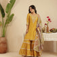 Dull Gold Garara Set