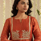 Rust Side Tier Anarkali