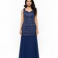 Midnight Blue Organza Sharara Set