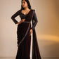 Embellished Pre Draped Saree