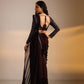 Embellished Pre Draped Saree
