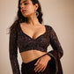 Embellished Pre Draped Saree