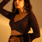 Embellished Pre Draped Saree