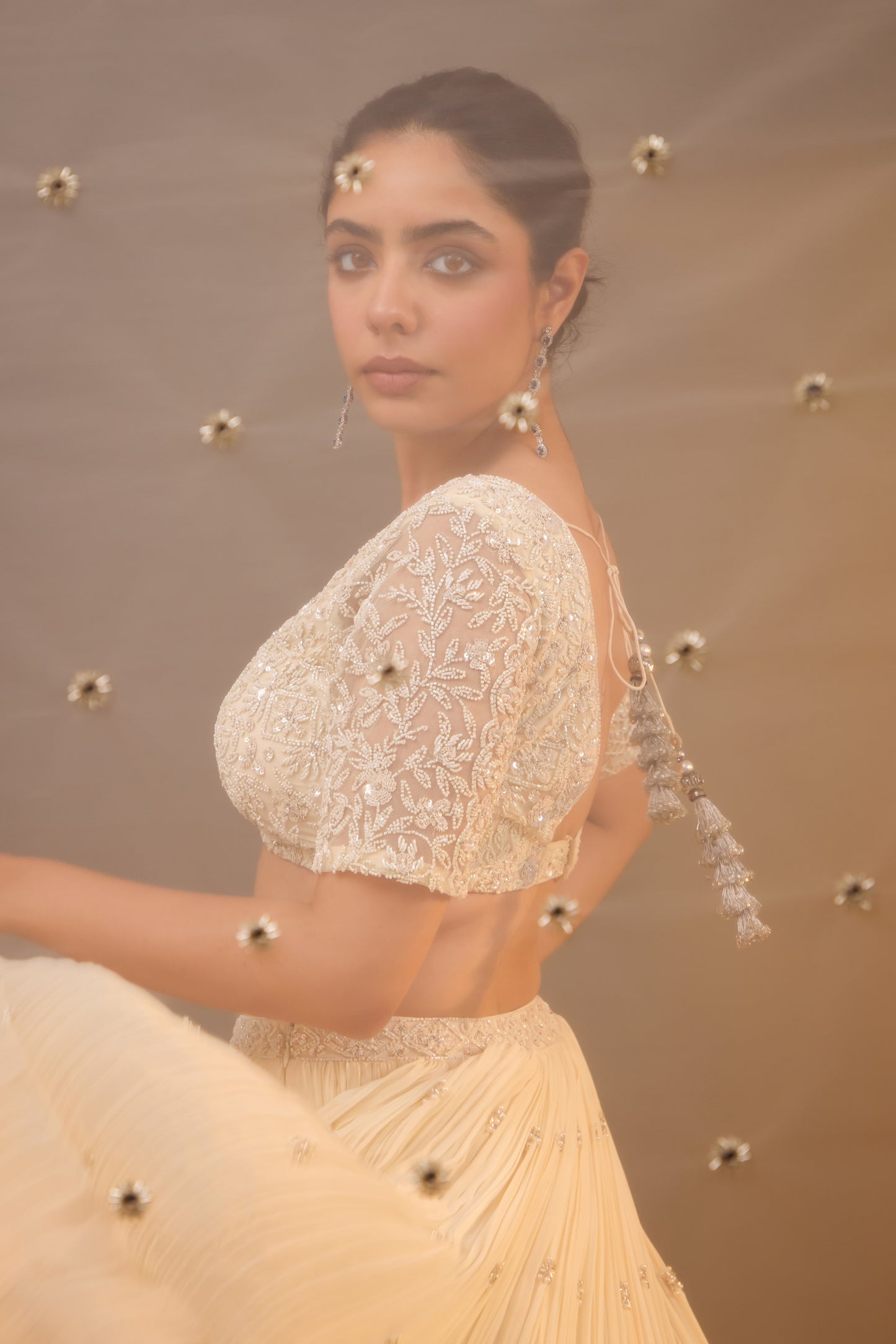 Embellished Lehenga Choli with Dupatta
