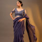 Embellished Pre Draped Lehenga Saree