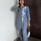 Denim Vine Coord Set