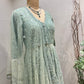 Mint green Sharara set