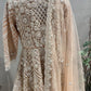 Blush Peach Sharara set