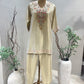 Gold Tissue Co-ord Set