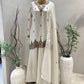 Ivory Tissue Dabka Sharara Set