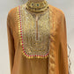 Antique Gold Tissue Coin Sharara Set