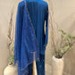 Blue Zardozi Sharara Set