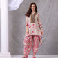 Floral Geomteric Bohemian Pants Set