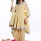 Anarkali Dupatta set with Narrow Salwar set