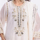 Straight short length shirt, Dupatta with Farsi salwar