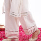 Straight short length shirt, Dupatta with Farsi salwar