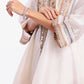 Asymmetrical short length shirt with narrow salwar