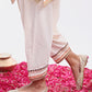 Asymmetrical short length shirt with narrow salwar
