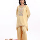 U Cut short length shirt, with Farsi salwar