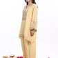 U Cut short length shirt, with Farsi salwar