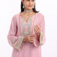 U Cut short length shirt, Potli with Farsi Salwar